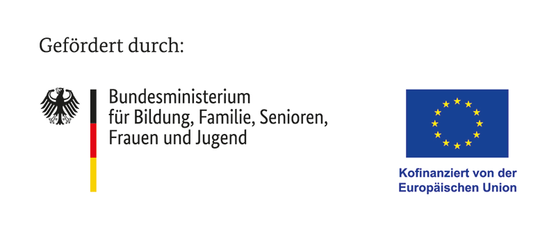 Gefördert durch: Bundesministerium für Bildung, Familie, Senioren, Frauen und Jugend Gefördert durch: Bundesministerium für Bildung, Familie, Senioren, Frauen und Jugend